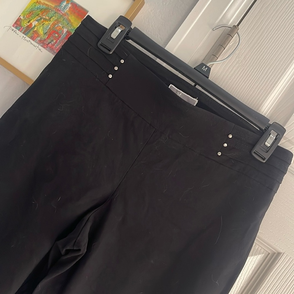 Black Pull-on Dress Pants